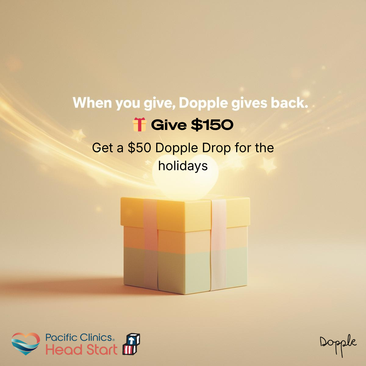 PAC Clinics Holiday Giveback – $150 (Get $50 Drop)