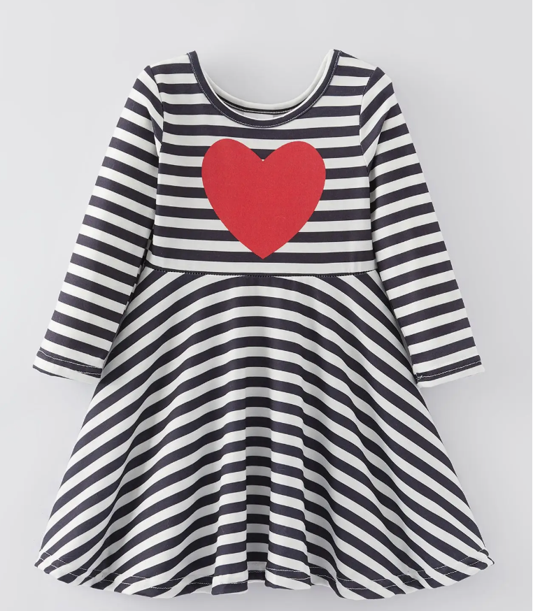 Stripe Girls Dress