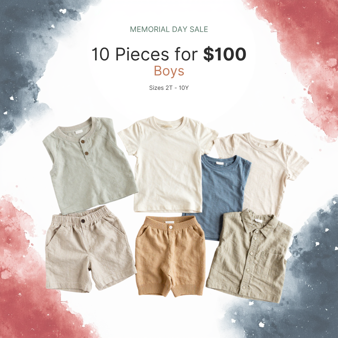 Boys 10 Pieces for $100