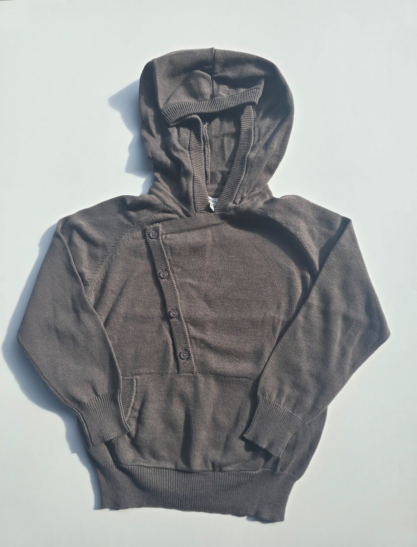 DARK GRAY ARNOLD HOODED SWEATER