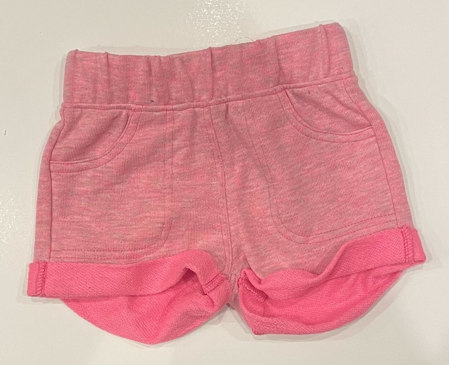 PINK TERRY CLOTH SHORT