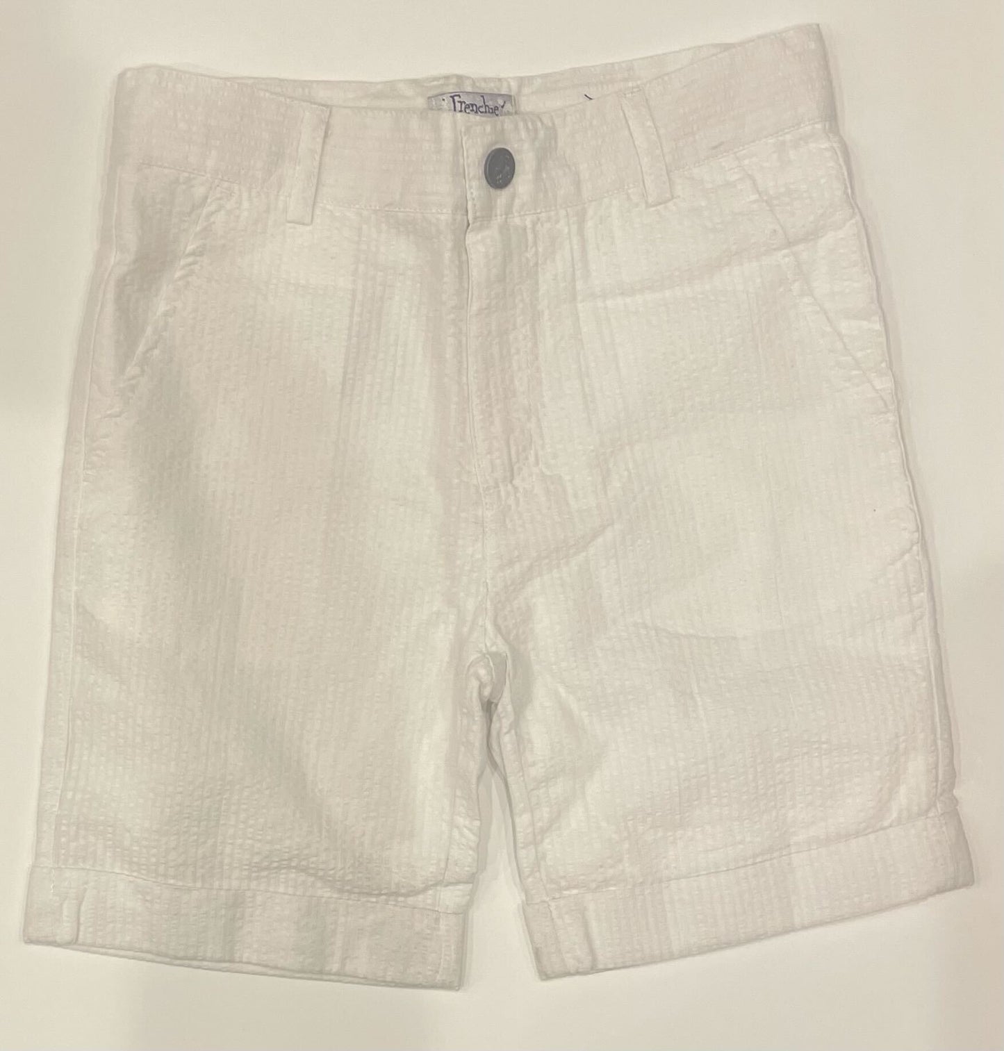 WHITE CHECK CHUCKY SHORT