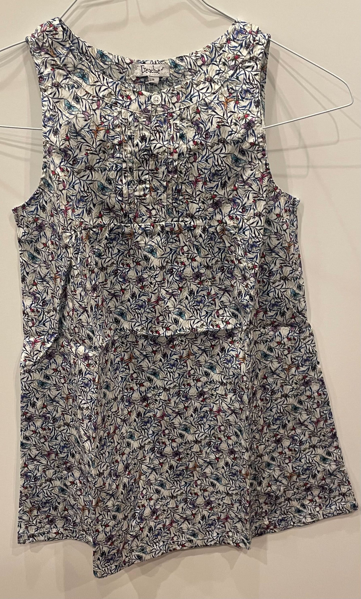 BLUE BUTTERFLY GARDEN DRESS