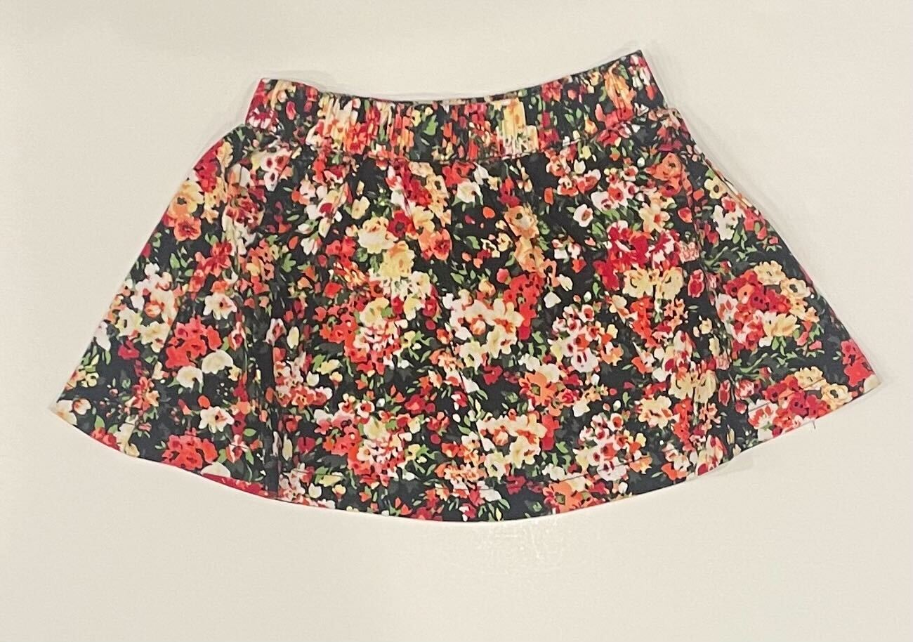 DARK FLORAL RED YELLOW GREEN
