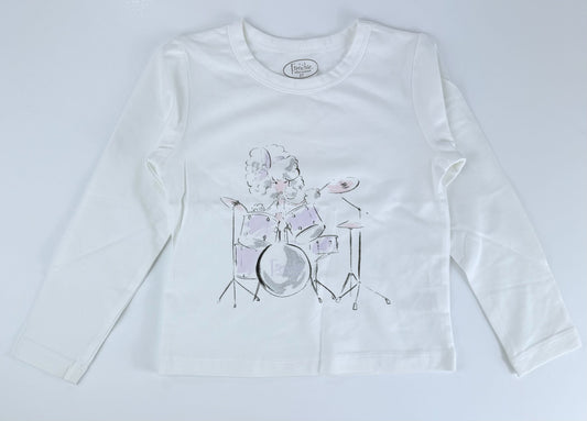 DRUMMER GIRL LONG SLEEVE TEE