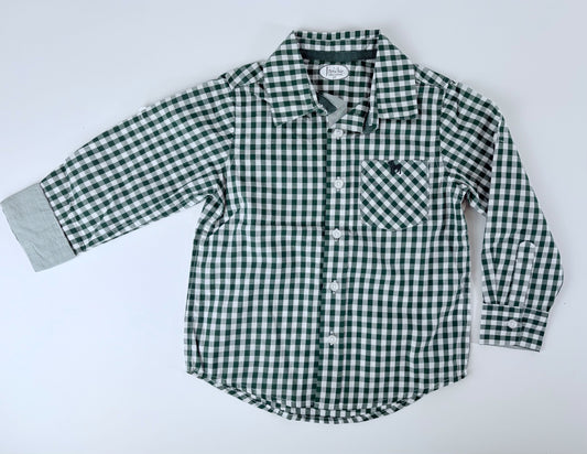 GREEN CHECK BUTTON DOWN