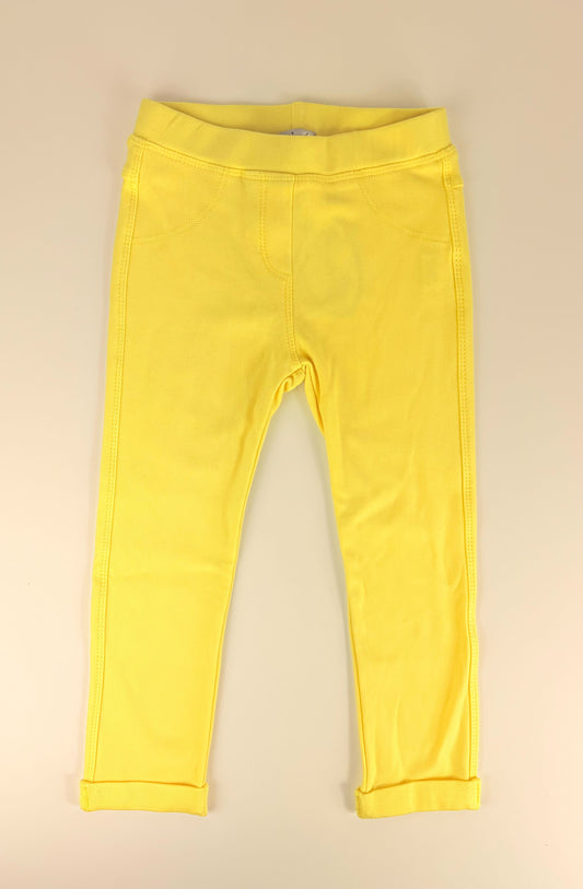 YELLOW JEGGINGS
