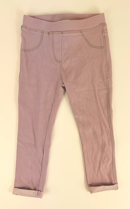 light violet jeggings
