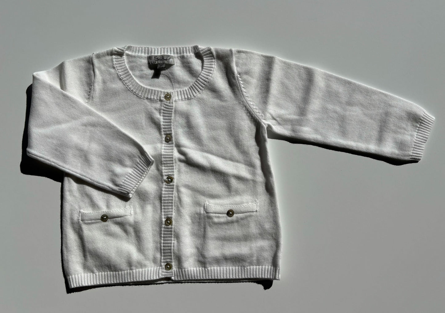 COLLEEN WHITE SWEATER
