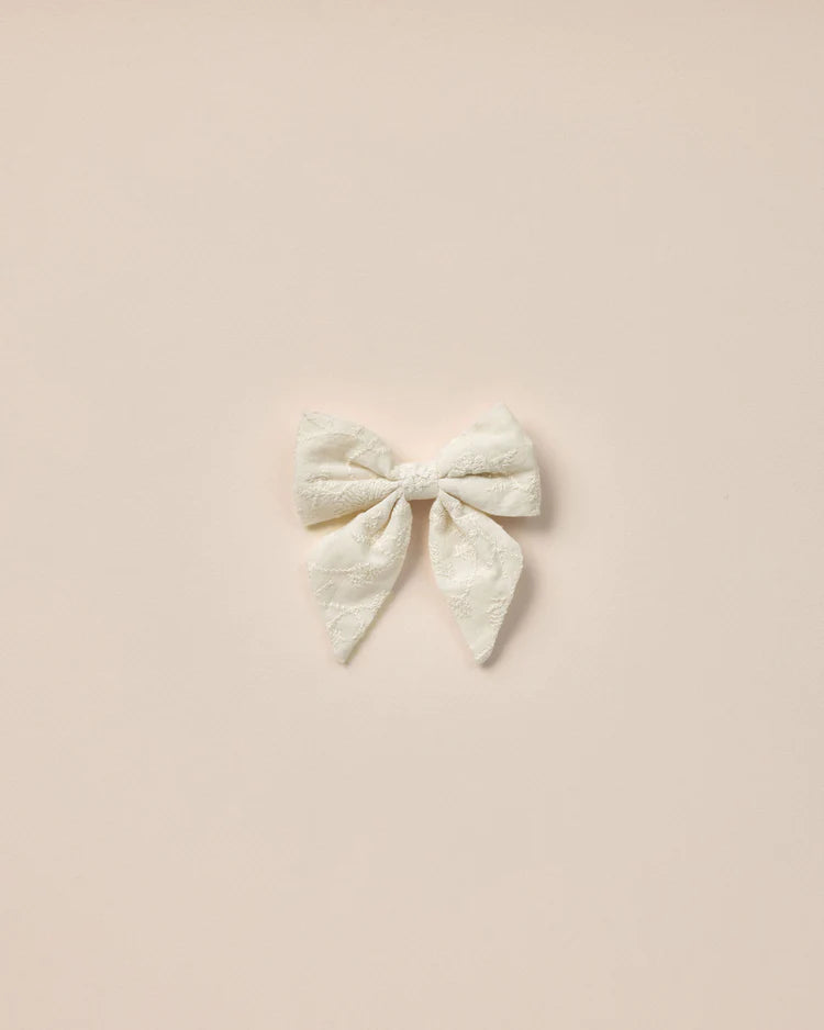 sailor bow | ivory