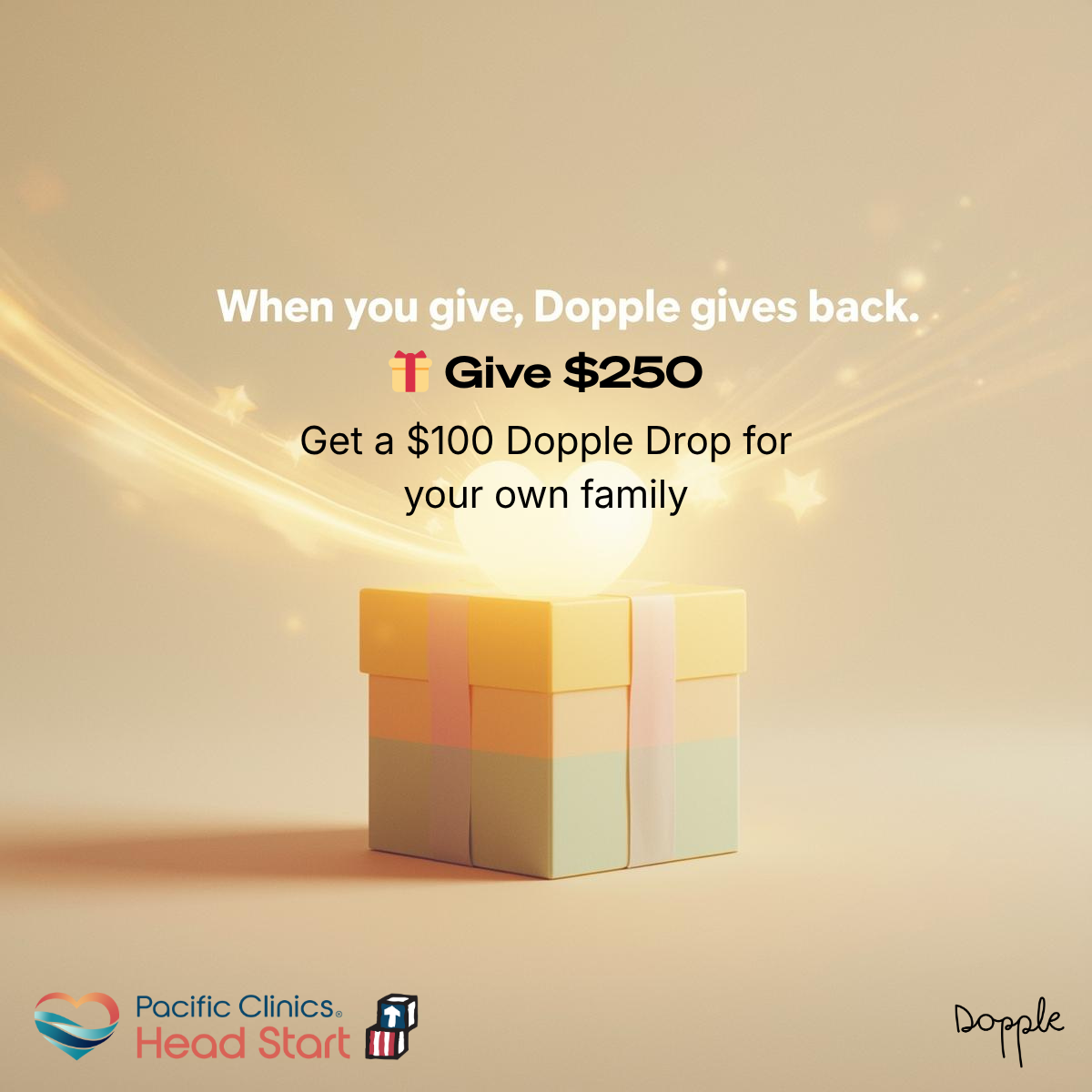 PAC Clinics Holiday Giveback – $250 (Get $100 Drop)