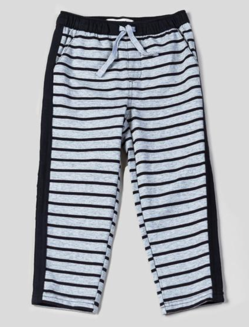 Boys Pull On Striped Jogger