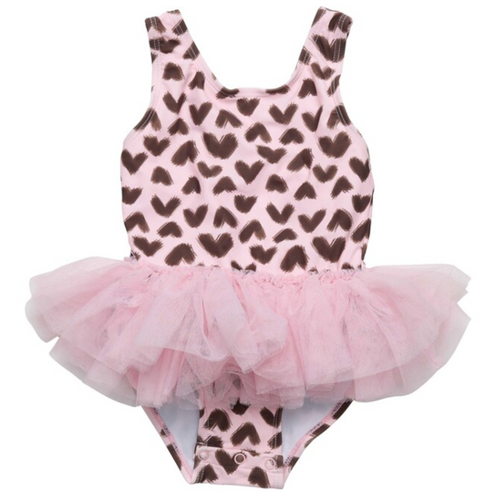 WILD LOVE TUTU SWIMSUIT
