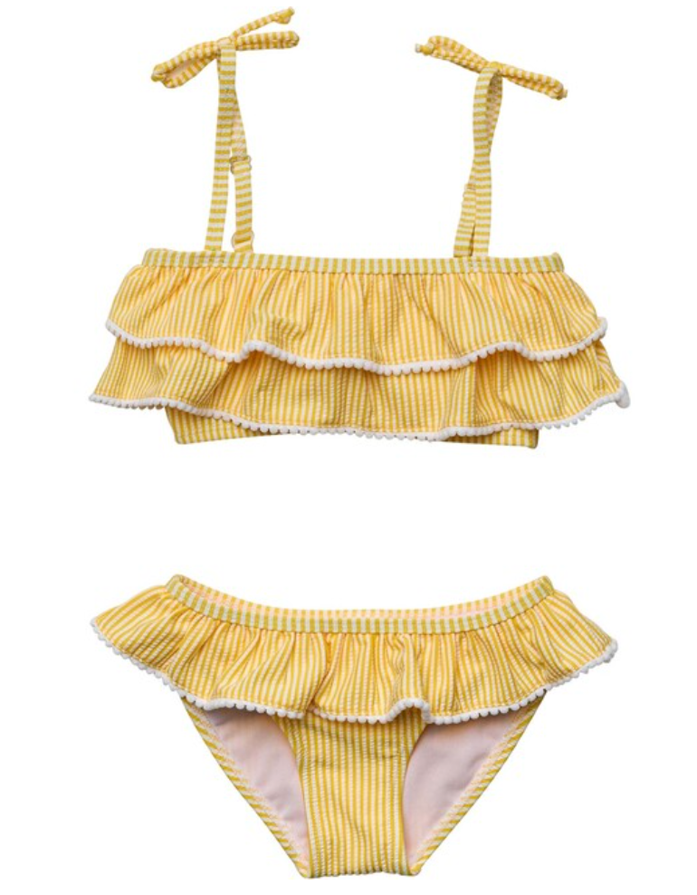 MARIGOLD STRIPE TIE BIKINI