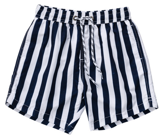 NAUTICAL STRIPE VOLLEY BOARD SHORT NEW