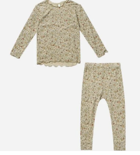 MODAL PAJAMA SET || GOLDEN GARDEN