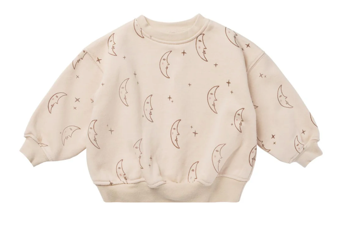 RELAXED SWEATSHIRT || MOONS