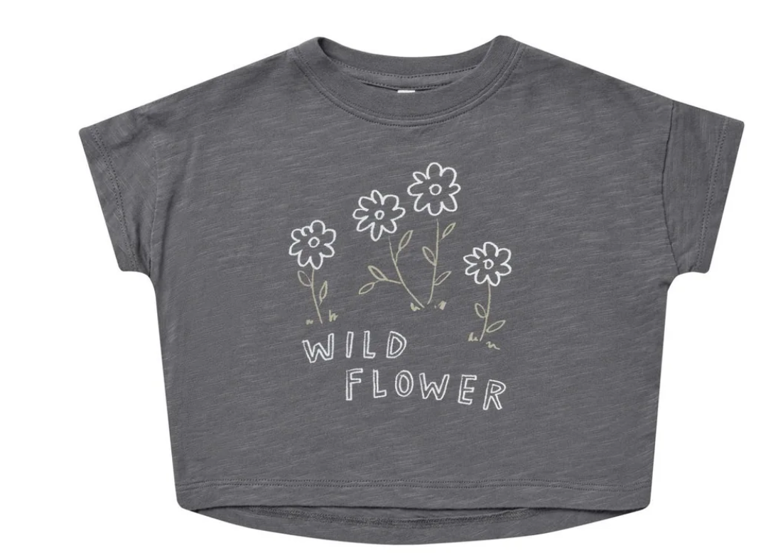 BOXY TEE || WILD FLOWER