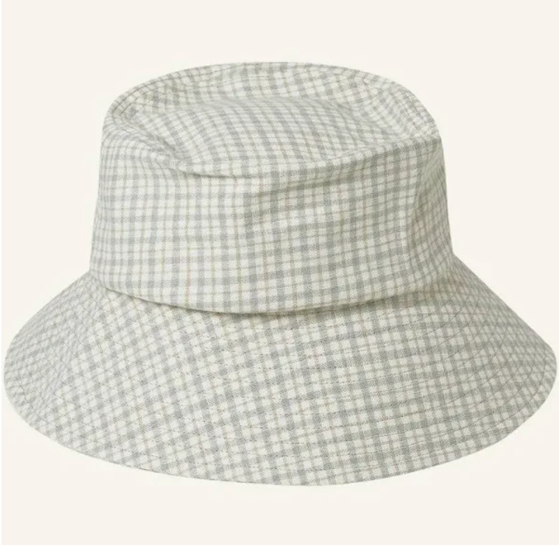BEACH BUCKET HAT || LAUREL PLAID