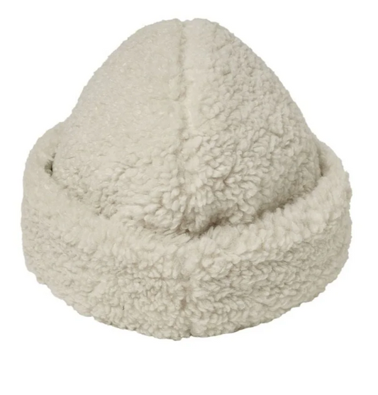 SHEARLING BEANIE | NATURAL