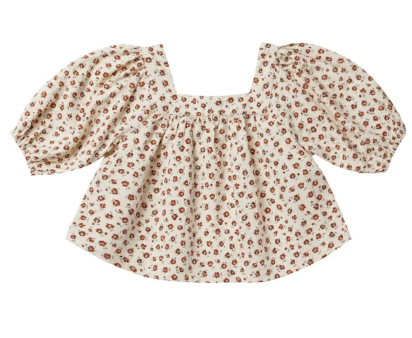 GIA BLOUSE || SPICE FLORAL