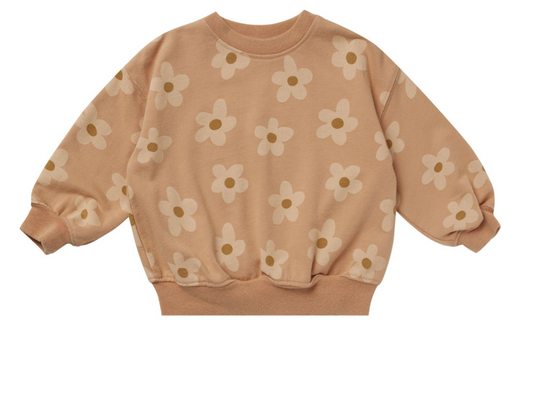 RELAXED SWEATSHIRT || MELON DAISY