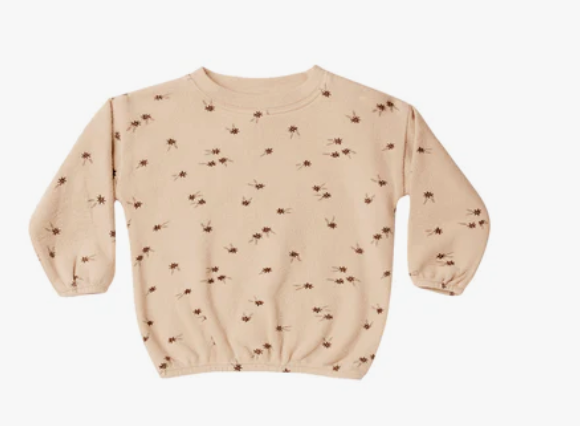 SLOUCHY PULLOVER || SHELL DITSY