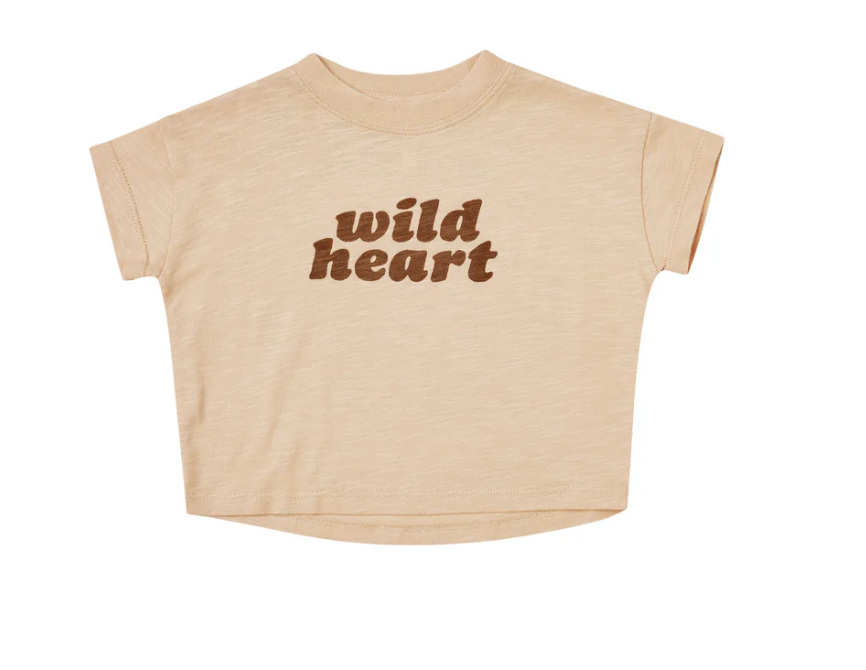 BOXY TEE || WILD HEART