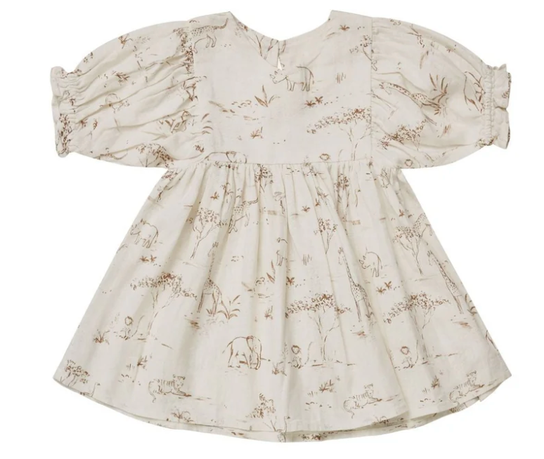 JOLENE DRESS || SAFARI TOILE