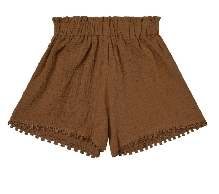 REMI SHORTS || CHOCOLATE
