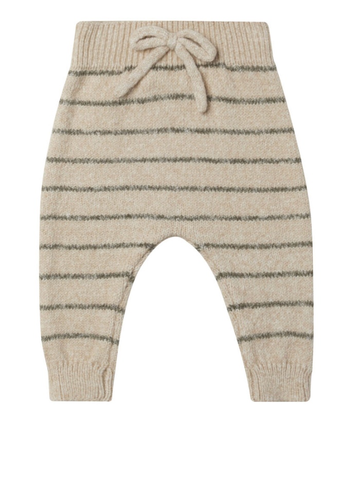 KNIT PANT || BASIL STRIPE