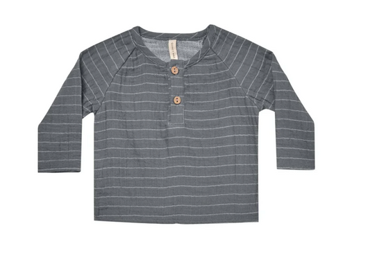 ZION SHIRT || NAVY VINTAGE STRIPE