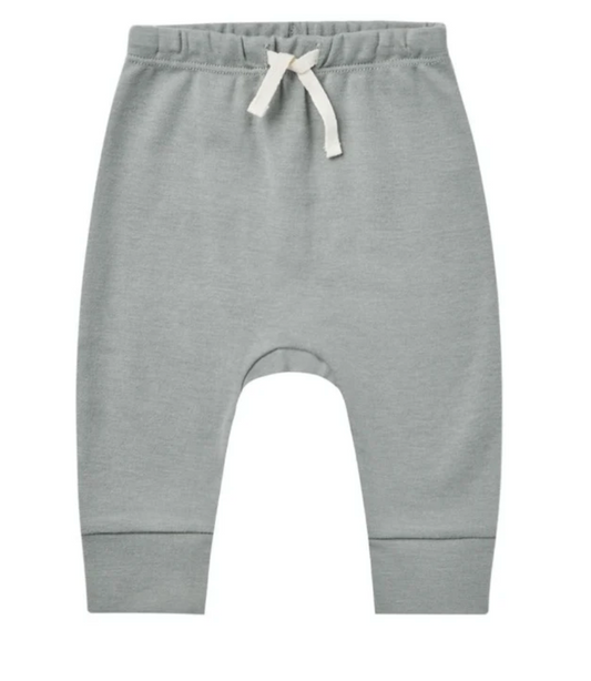 DRAWSTRING PANT || DUSTY BLUE