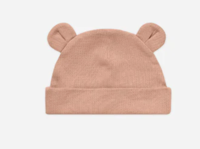 BABY BEAR BEANIE || ROSE