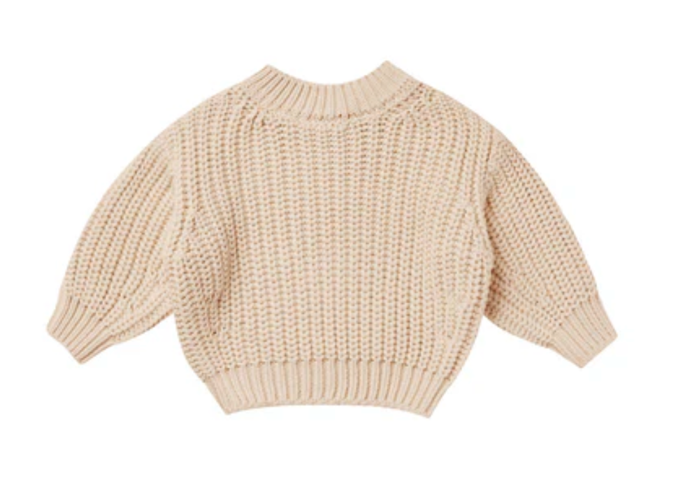 CHUNKY KNIT SWEATER || SHELL