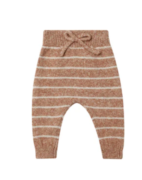 KNIT PANT || CINNAMON STRIPE