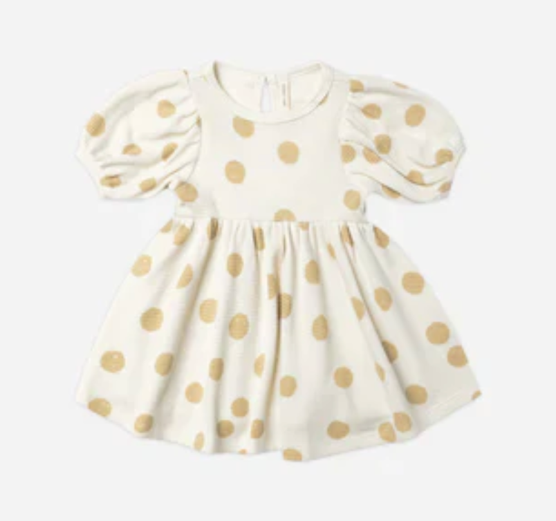 WAFFLE BABYDOLL DRESS || BUTTER DOTS