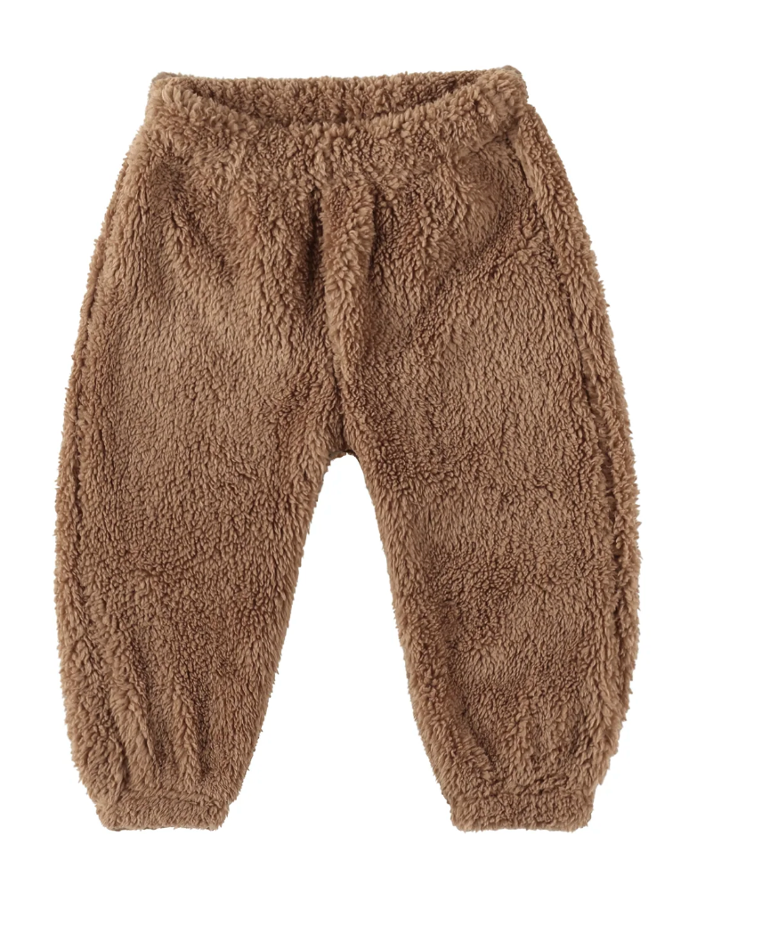 relaxed sweatpants || caramel