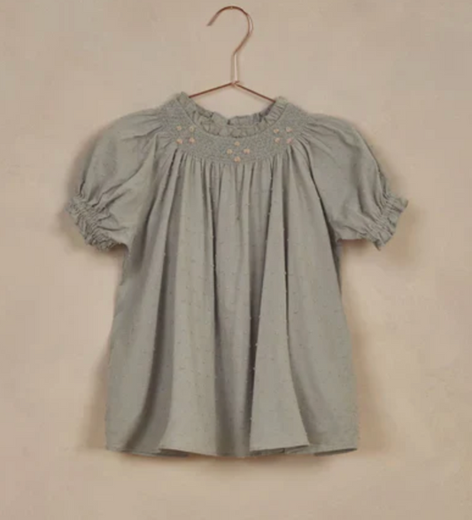 maddie dress || sky