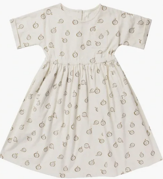 kat t-shirt dress || apples