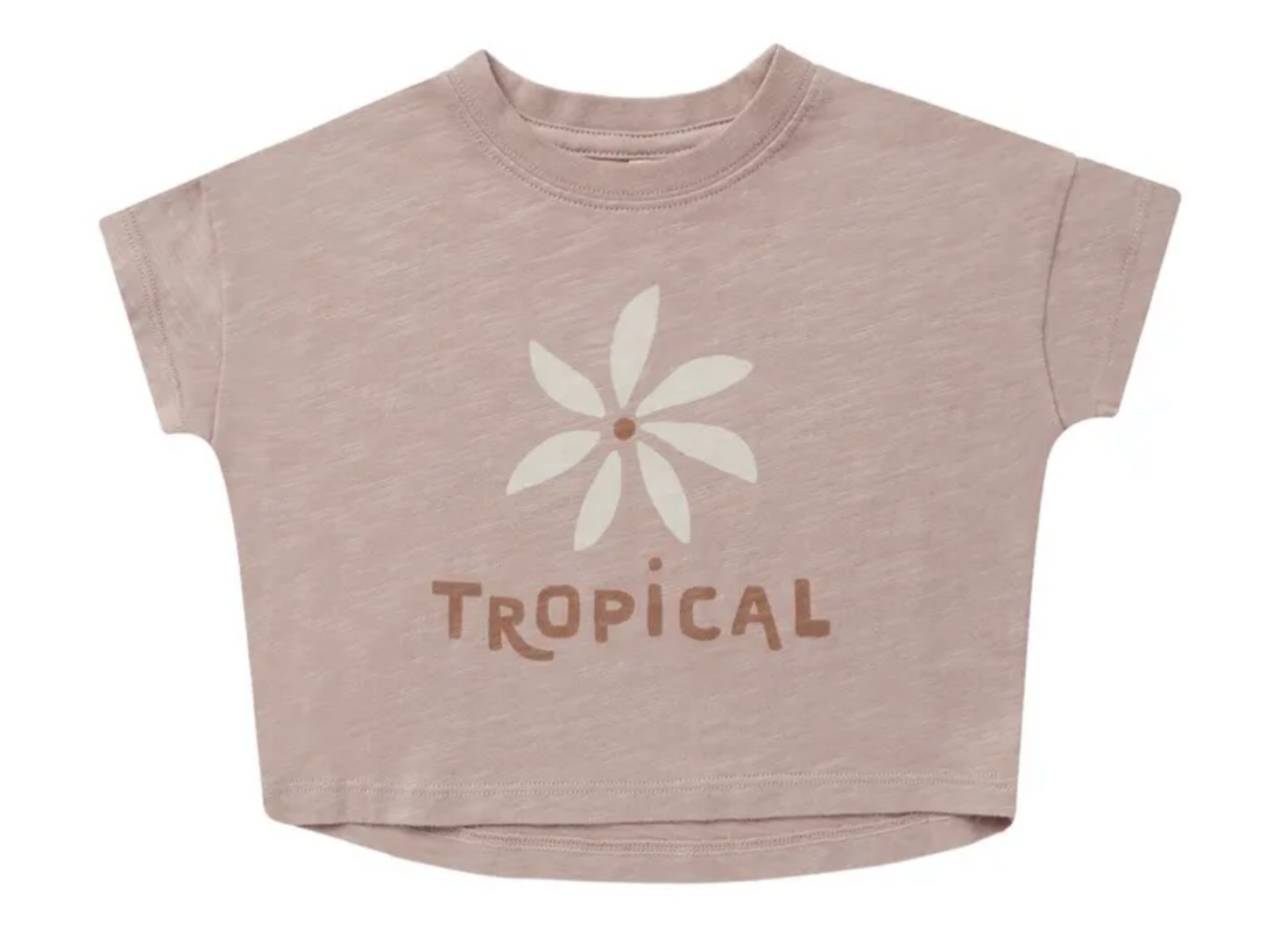 boxy tee || tropical