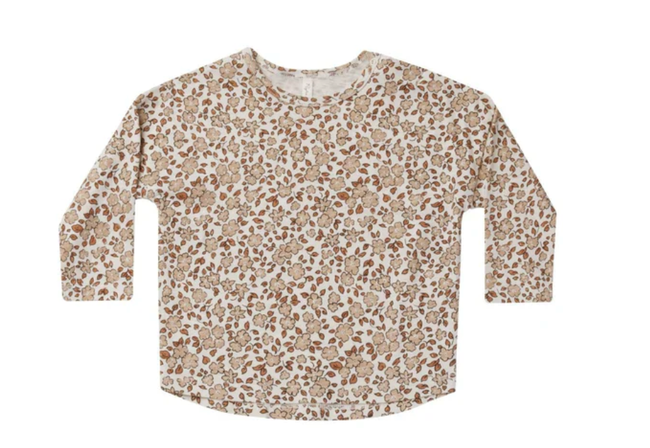 long sleeve tee || harvest floral