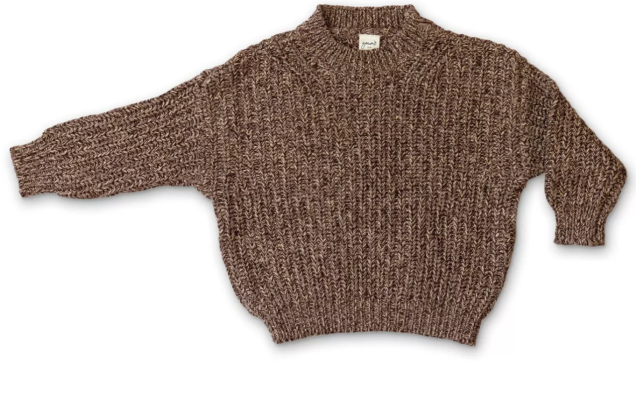 4-5T Bark Oversized Knit Sweater