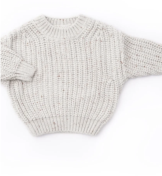 4-5T Shell Oversized Knit Sweater