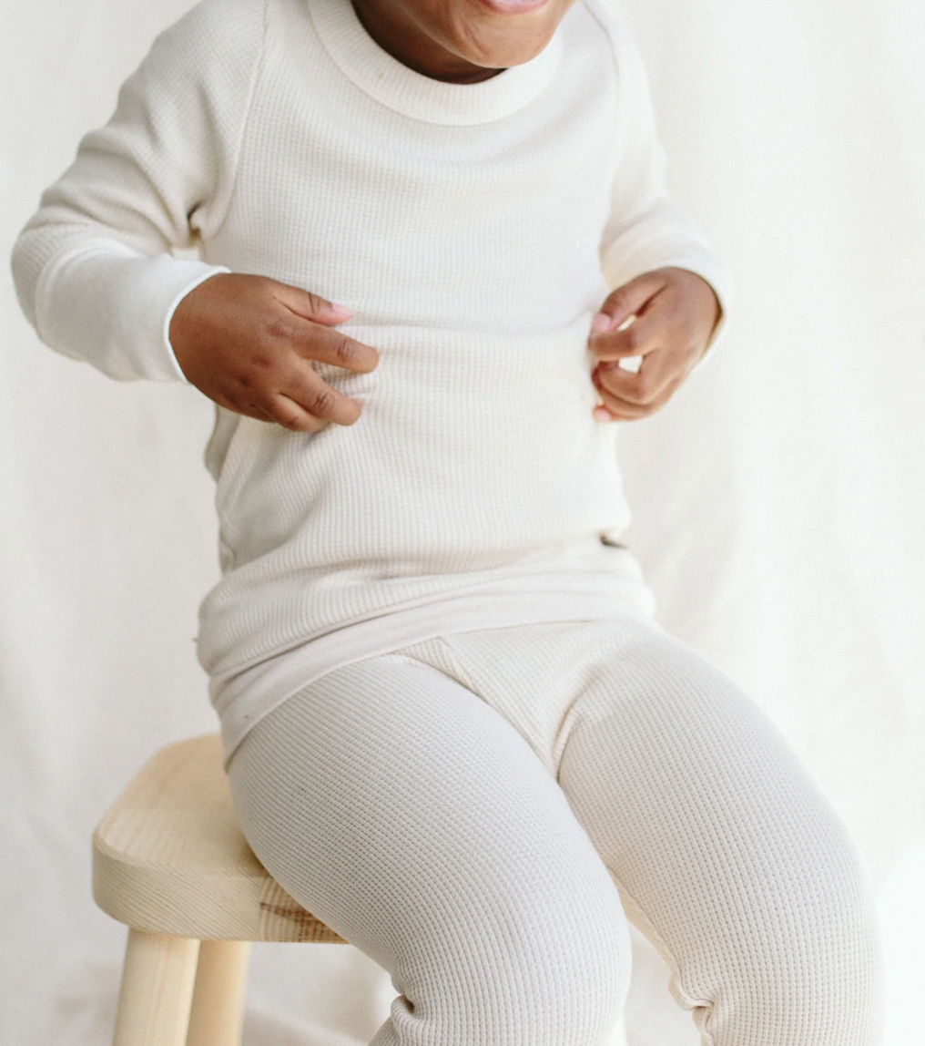 4-5T Bunny Slope Thermal Jogger Set
