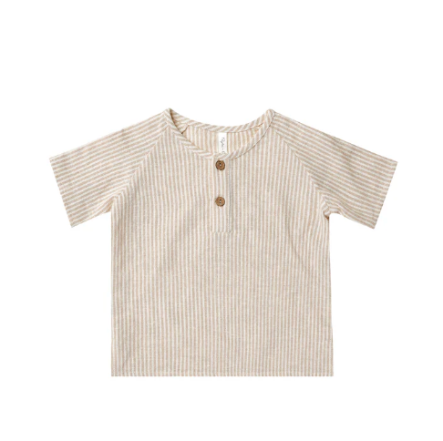 ZIGGY SHIRT || SAND STRIPE