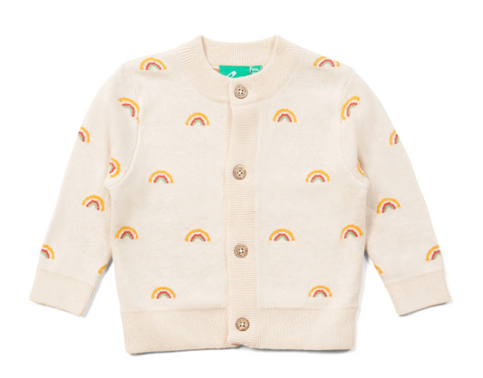 From One To Another Over The Rainbow Knitted Cardigan