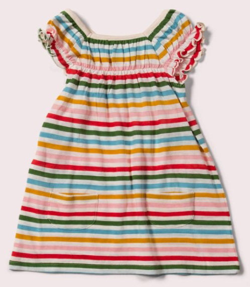 Rainbow Stripe Playdays Dress