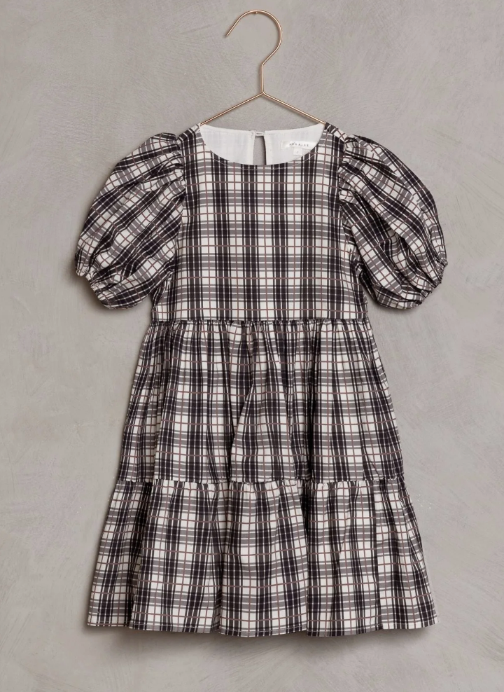 chloe dress | tartan plaid