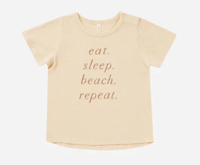 basic tee || eat. sleep. beach. repeat